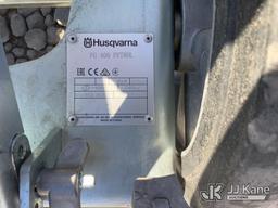 (Dixon, CA) Husqvarna Concrete Floor Grinder (Used Used, Cranks, Does Not Start