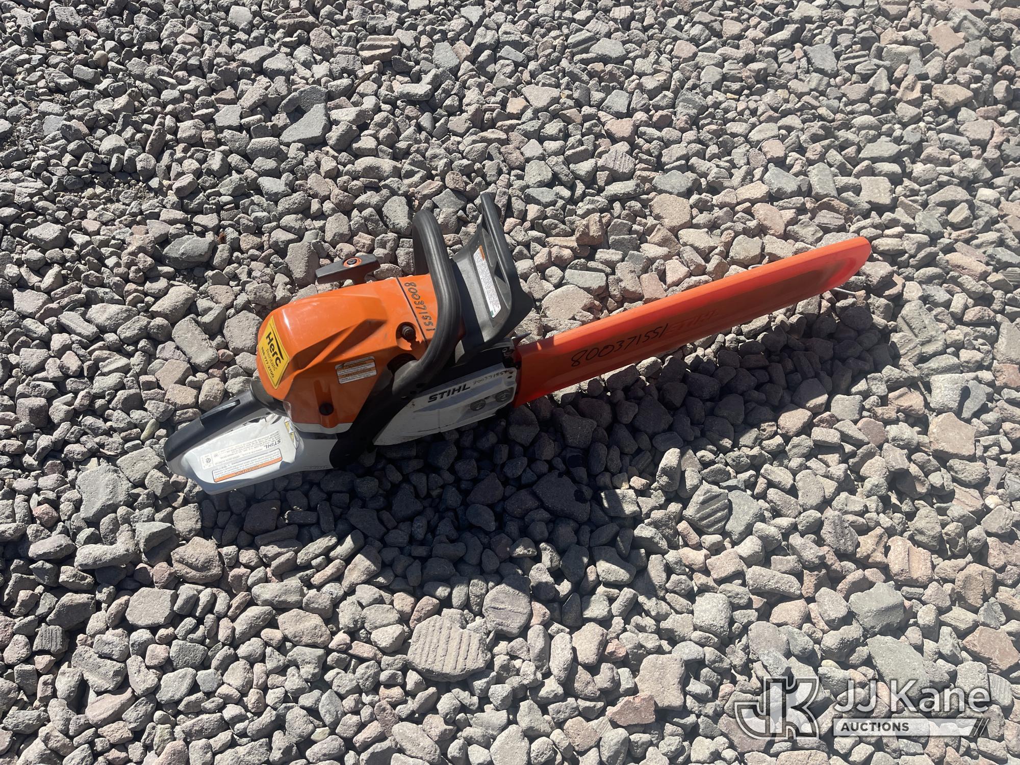 (Dixon, CA) Stihl MS 362C Chainsaw (Runs) NOTE: This unit is being sold AS IS/WHERE IS via Timed Auc