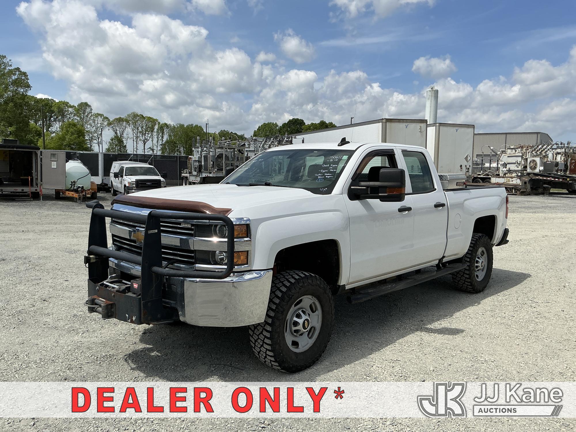 (China Grove, NC) 2018 Chevrolet Silverado 2500HD 4x4 Extended-Cab Pickup Truck Runs & Moves) (Check