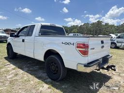 (Tampa, FL) 2014 Ford F150 4x4 Extended-Cab Pickup Truck Runs & Moves) (Body & Paint Damage