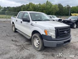 (Albertville, AL) 2012 Ford F150 4x4 Crew-Cab Pickup Truck, (Municipality Owned) Runs & Moves) (Jump