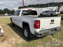 (Florence, SC) 2015 GMC Sierra 1500 4x4 Crew-Cab Pickup Truck Not Running Condition Unknown) (Parts