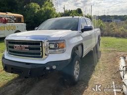 (Florence, SC) 2015 GMC Sierra 1500 4x4 Crew-Cab Pickup Truck Not Running Condition Unknown) (Parts