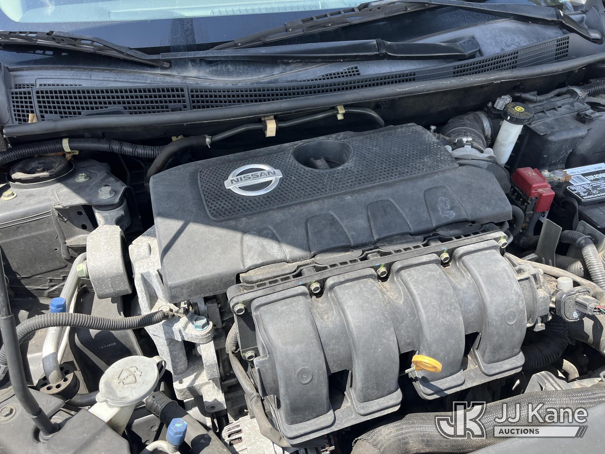(Tampa, FL) 2013 Nissan Sentra 4-Door Sedan Runs & Moves) (Mold Smell Inside, Body Damage) (FL Resid