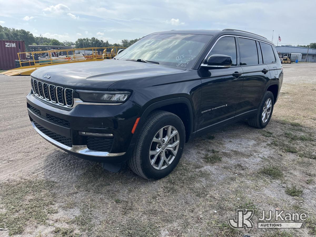 (Tampa, FL) 2021 Jeep Grand Cherokee 4x4 4-Door Sport Utility Vehicle, Former Police Vehicle Hillsbo
