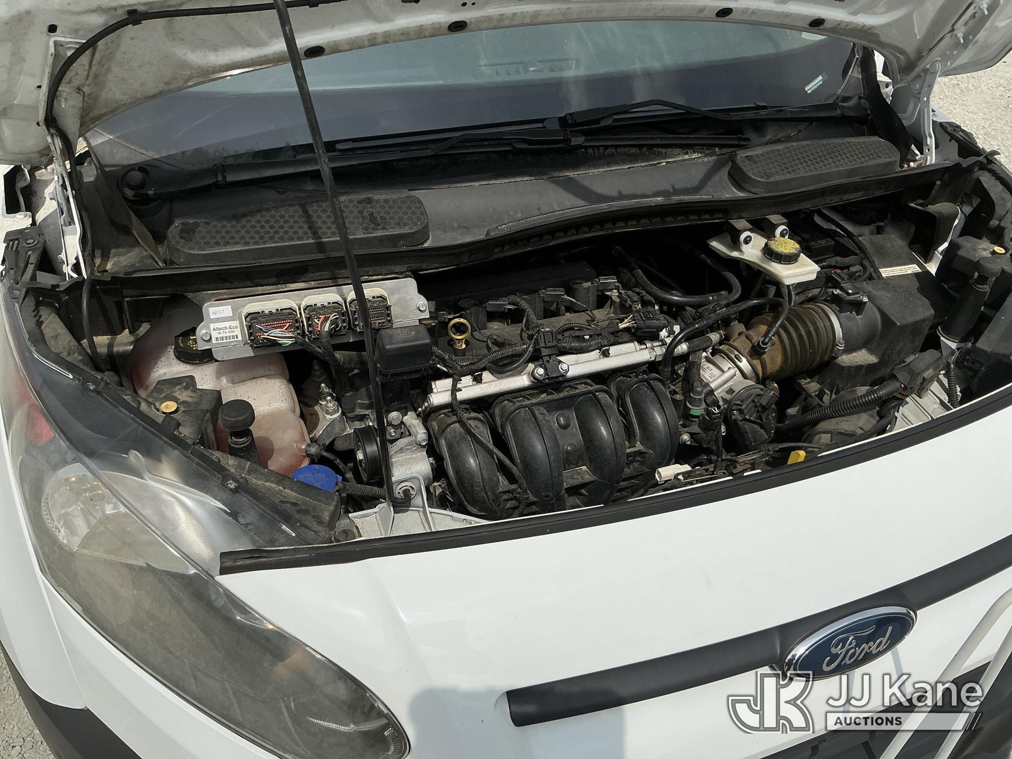 (China Grove, NC) 2018 Ford TRANSIT CONNECT Mini Cargo Van Runs & Moves) (Check Engine Light On, Pai