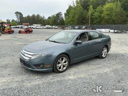 (China Grove, NC) 2012 Ford Fusion 4-Door Sedan Runs & Moves) (Paint Damage