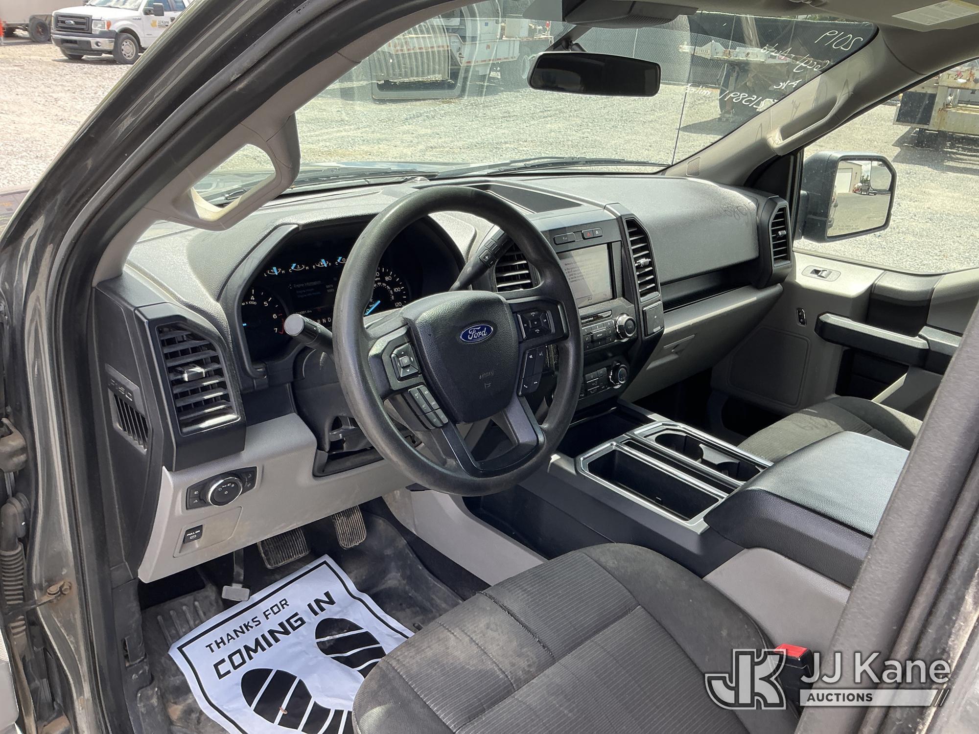 (China Grove, NC) 2019 Ford F150 Crew-Cab Pickup Truck Runs & Moves) (Check Engine Light On) (Seller