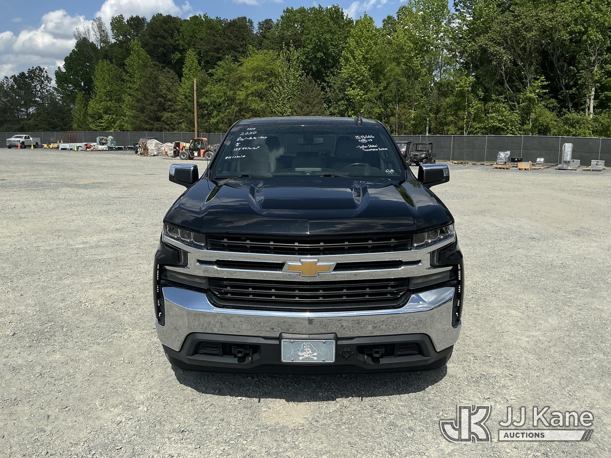 (China Grove, NC) 2020 Chevrolet Silverado 1500 4x4 Crew-Cab Pickup Truck Runs & Moves) (Seller Stat