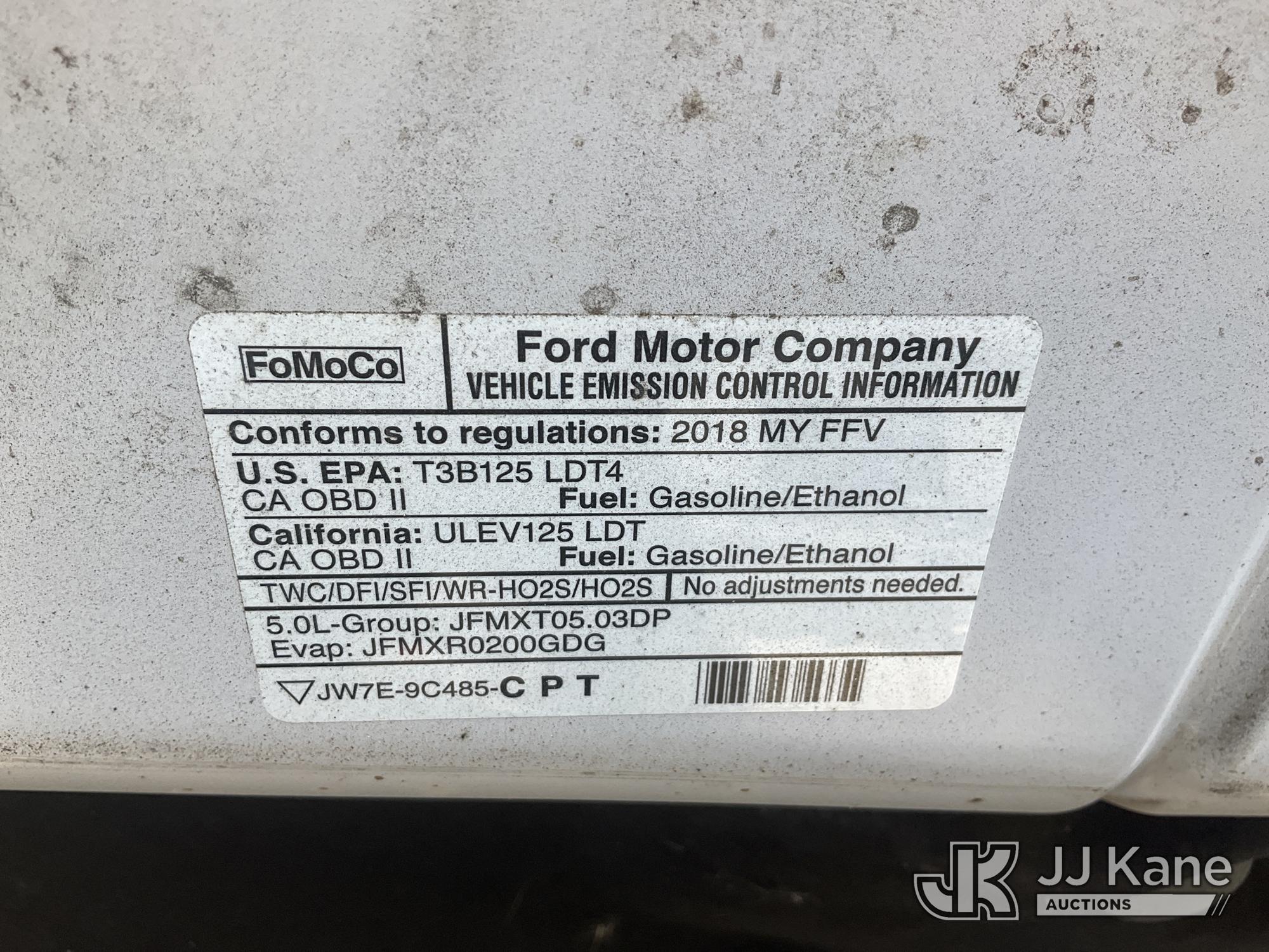 (China Grove, NC) 2018 Ford F150 Extended-Cab Pickup Truck Runs & Moves) (Jump To Start, Check Engin