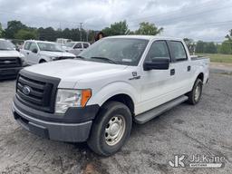 (Albertville, AL) 2012 Ford F150 4x4 Crew-Cab Pickup Truck, (Municipality Owned) Runs & Moves) (Jump