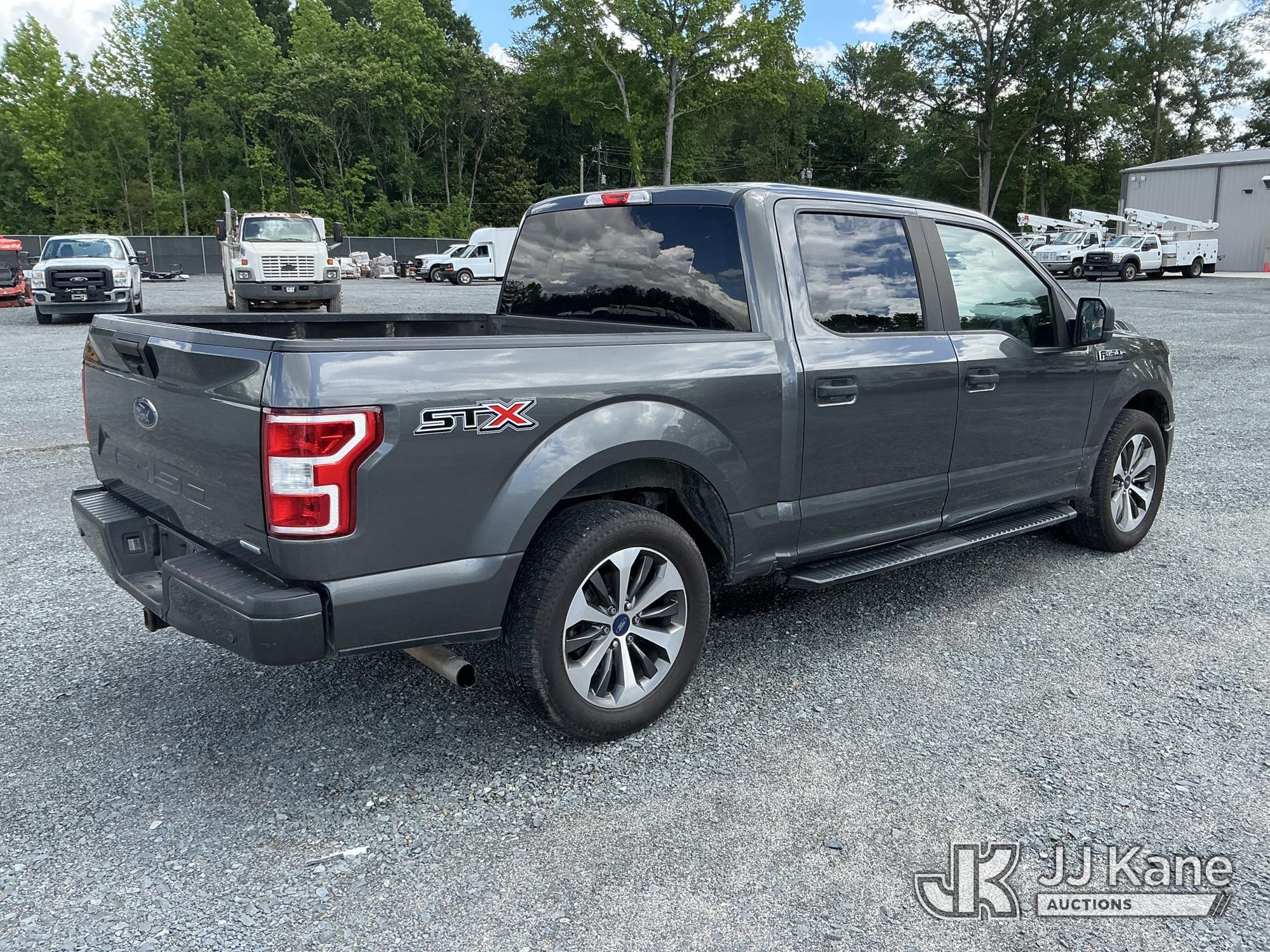 (China Grove, NC) 2019 Ford F150 Crew-Cab Pickup Truck Runs & Moves) (Check Engine Light On) (Seller