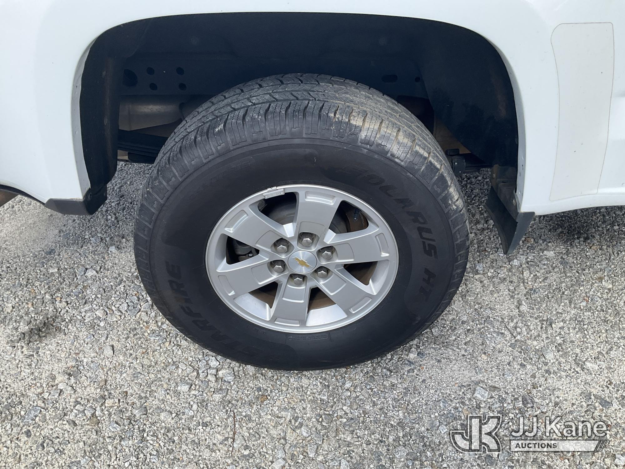 (Villa Rica, GA) 2016 Chevrolet Colorado 4x4 Crew-Cab Pickup Truck, (Southern Company Unit) Wrecked)