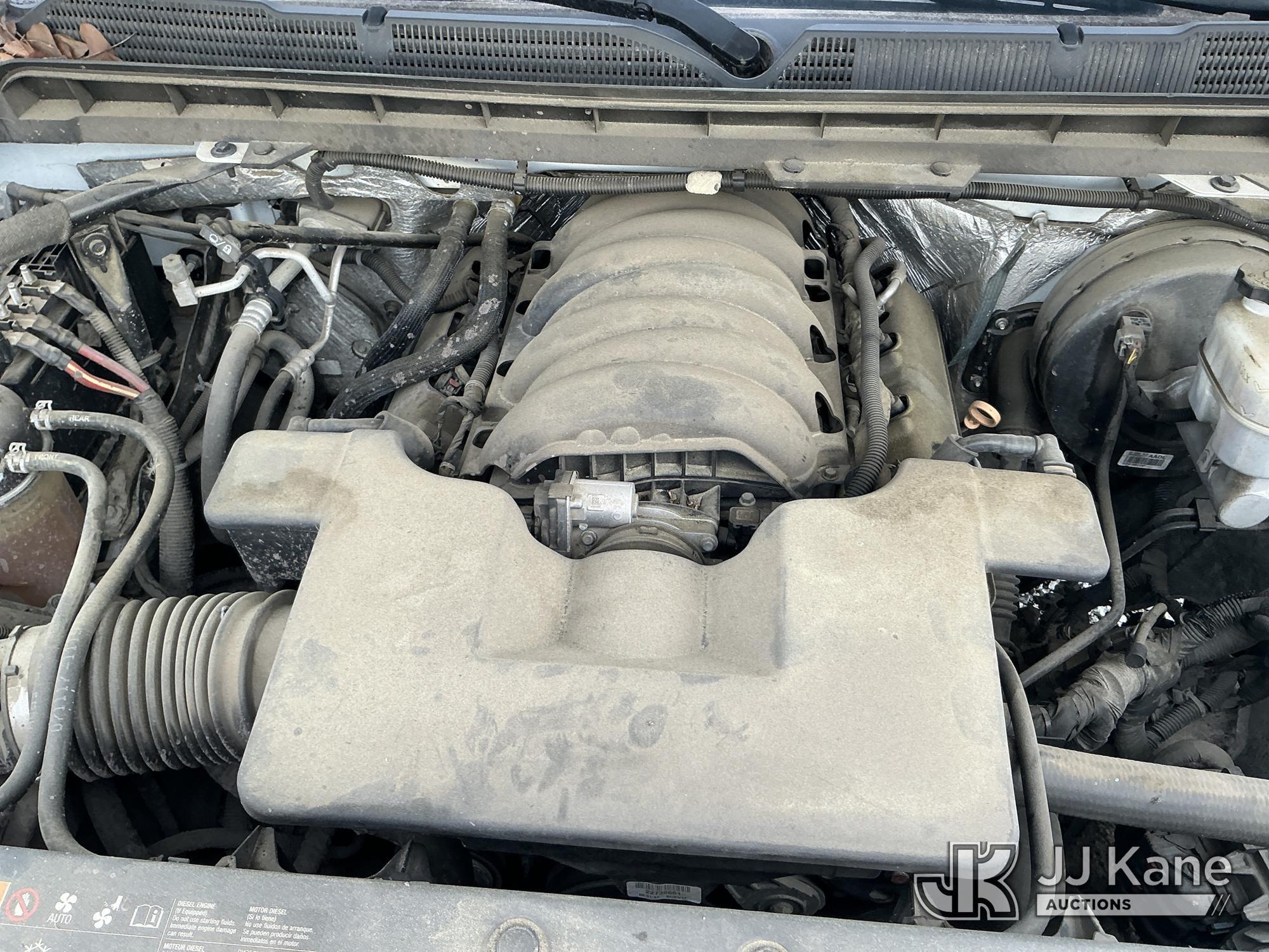 (Moncks Corner, SC) 2018 Chevrolet Silverado 1500 4x4 Crew-Cab Pickup Truck Not Running, Condition U