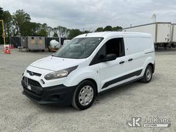 (China Grove, NC) 2018 Ford TRANSIT CONNECT Mini Cargo Van Runs & Moves) (Check Engine Light On, Pai
