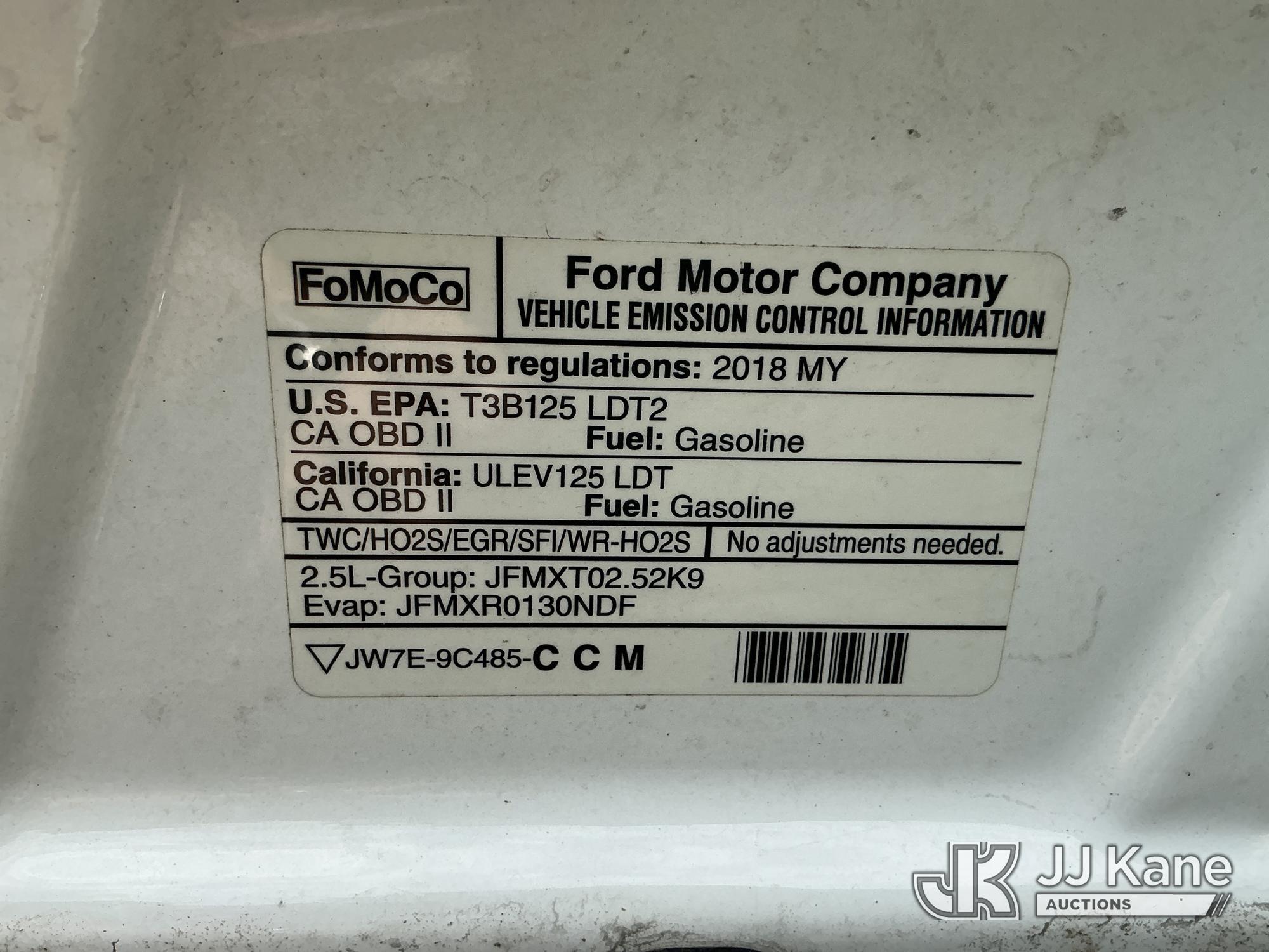 (China Grove, NC) 2018 Ford TRANSIT CONNECT Mini Cargo Van Runs & Moves) (Check Engine Light On, Pai