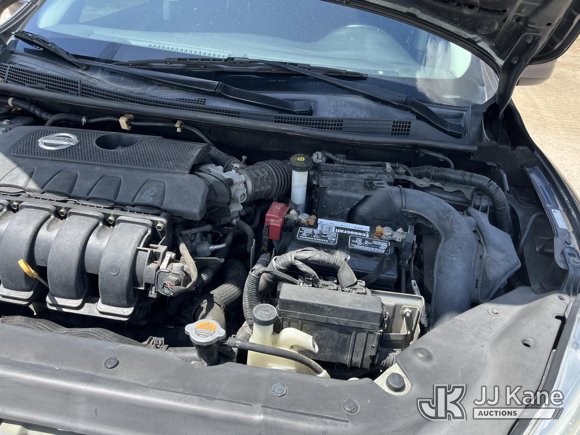 (Tampa, FL) 2013 Nissan Sentra 4-Door Sedan Runs & Moves) (Mold Smell Inside, Body Damage) (FL Resid