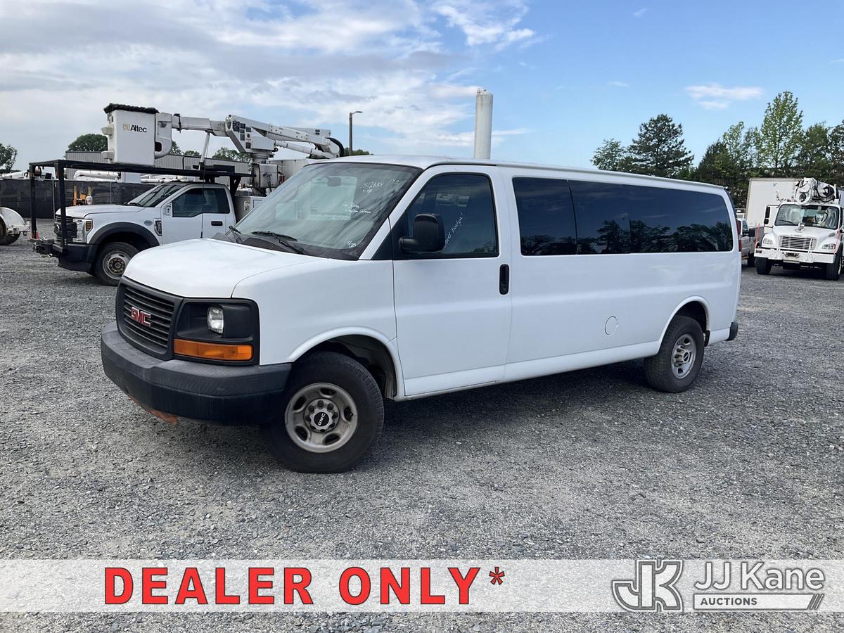(China Grove, NC) 2007 GMC Savanna Extended Passenger Van Not Running, Condition Unknown, No CNG Fue