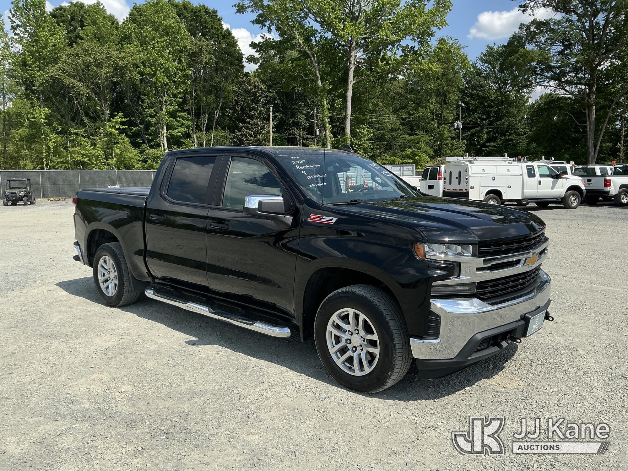 (China Grove, NC) 2020 Chevrolet Silverado 1500 4x4 Crew-Cab Pickup Truck Runs & Moves) (Seller Stat