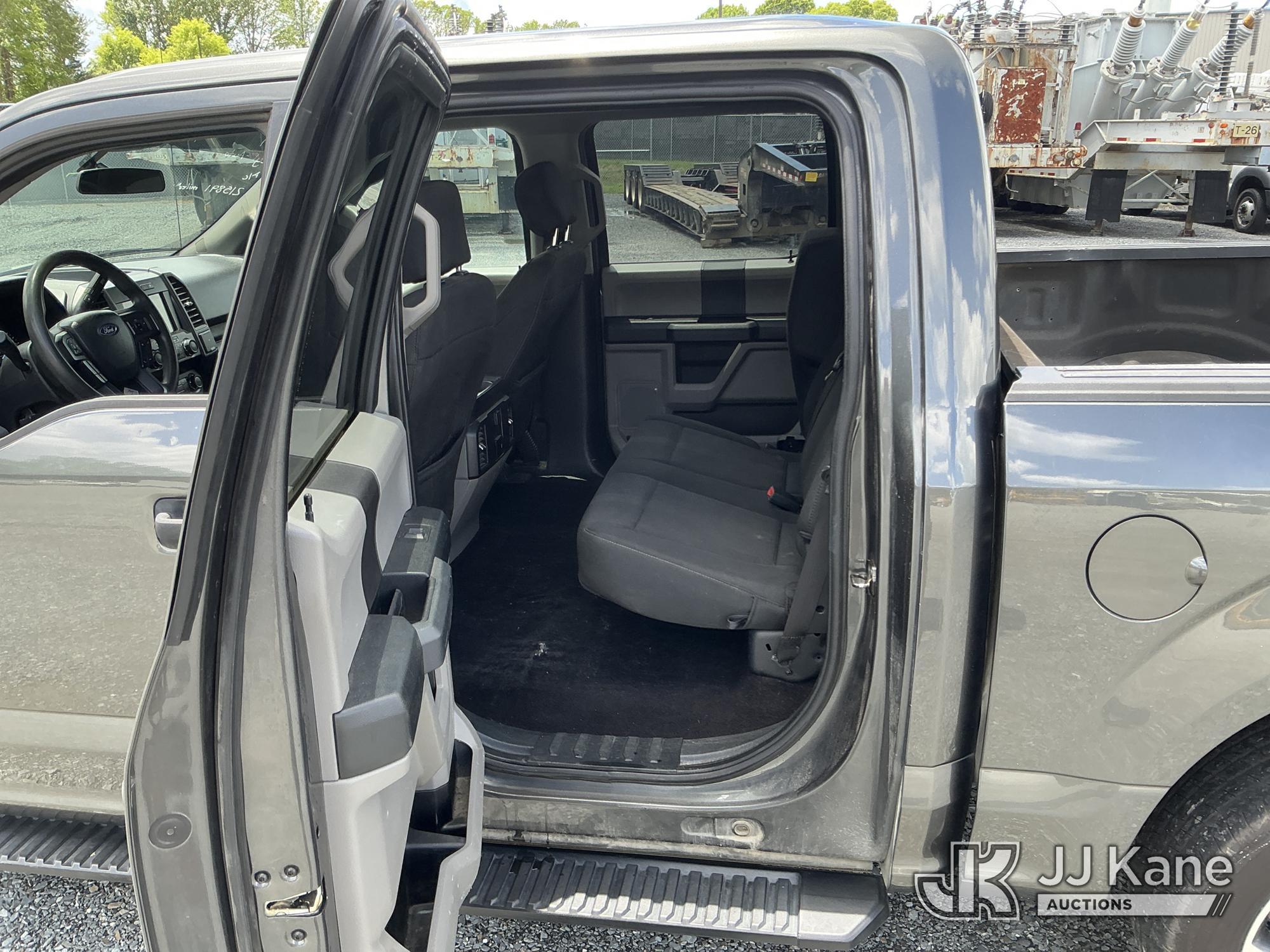 (China Grove, NC) 2019 Ford F150 Crew-Cab Pickup Truck Runs & Moves) (Check Engine Light On) (Seller
