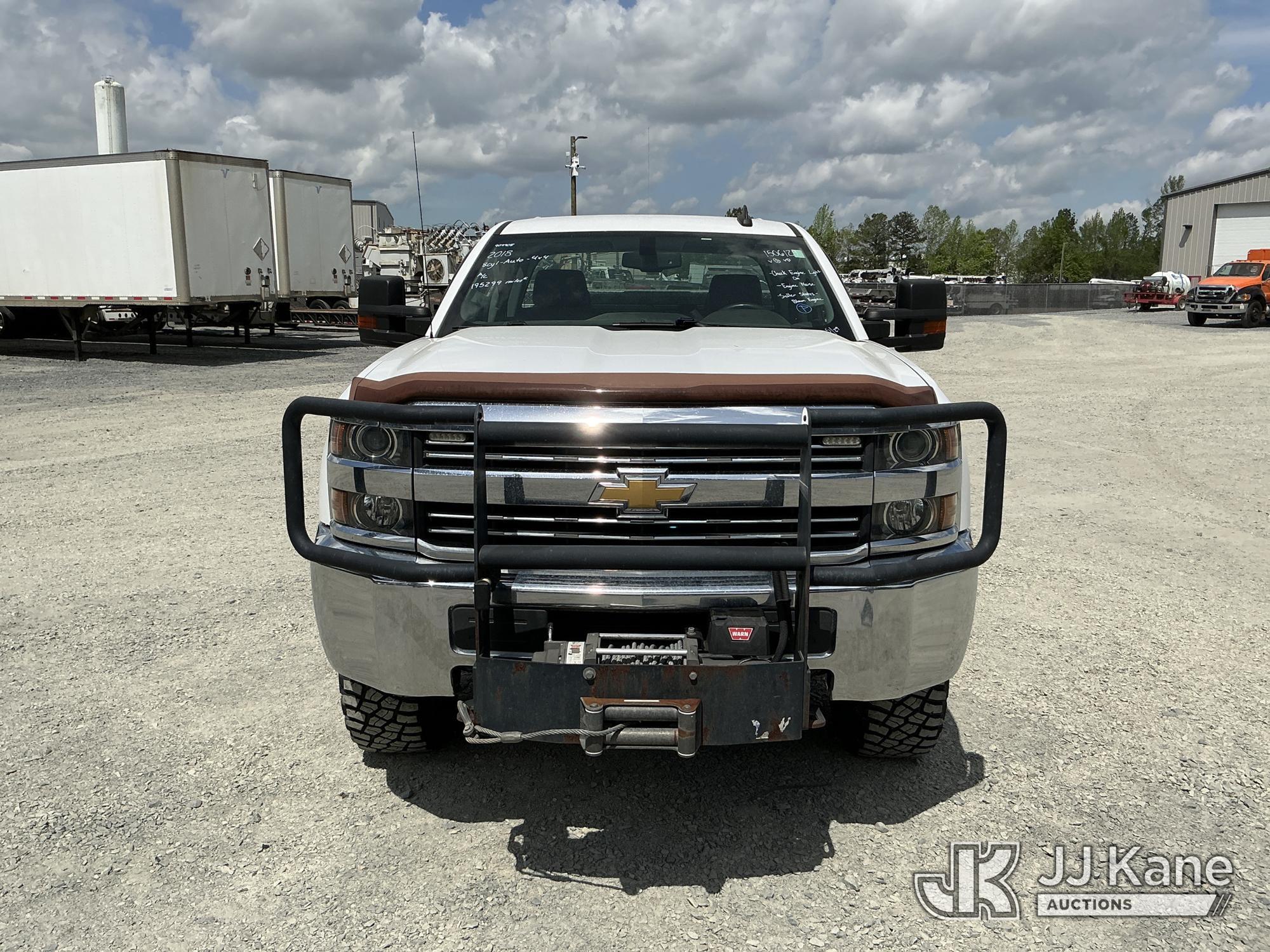 (China Grove, NC) 2018 Chevrolet Silverado 2500HD 4x4 Extended-Cab Pickup Truck Runs & Moves) (Check