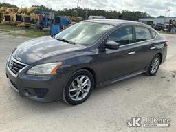(Tampa, FL) 2014 Nissan Sentra 4-Door Sedan Runs & Moves) (Body Damage, Paint Damage) (FL Residents