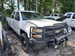 (Wakefield, VA) 2014 Chevrolet Silverado 1500 4x4 Crew-Cab Pickup Truck Not Running, Condition Unkno