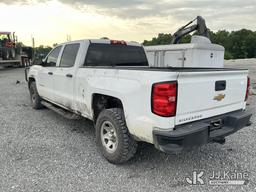 (Moncks Corner, SC) 2018 Chevrolet Silverado 1500 4x4 Crew-Cab Pickup Truck Not Running, Condition U