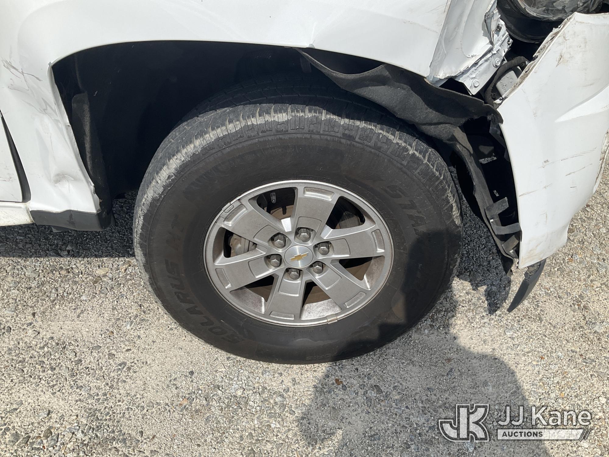 (Villa Rica, GA) 2016 Chevrolet Colorado 4x4 Crew-Cab Pickup Truck, (Southern Company Unit) Wrecked)