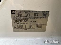 (Florence, SC) 2015 GMC Sierra 1500 4x4 Crew-Cab Pickup Truck Not Running Condition Unknown) (Parts