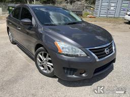 (Tampa, FL) 2013 Nissan Sentra 4-Door Sedan Runs & Moves) (Mold Smell Inside, Body Damage) (FL Resid