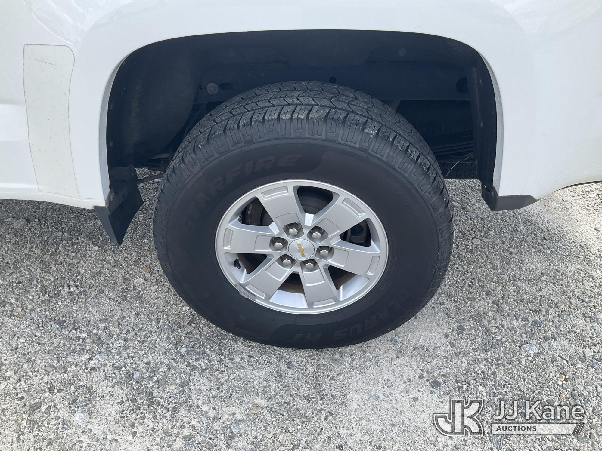 (Villa Rica, GA) 2016 Chevrolet Colorado 4x4 Crew-Cab Pickup Truck, (Southern Company Unit) Wrecked)
