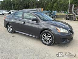(Tampa, FL) 2014 Nissan Sentra 4-Door Sedan Runs & Moves) (Body Damage, Paint Damage) (FL Residents