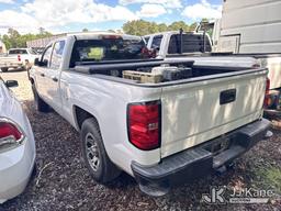 (Wakefield, VA) 2014 Chevrolet Silverado 1500 4x4 Crew-Cab Pickup Truck Not Running, Condition Unkno