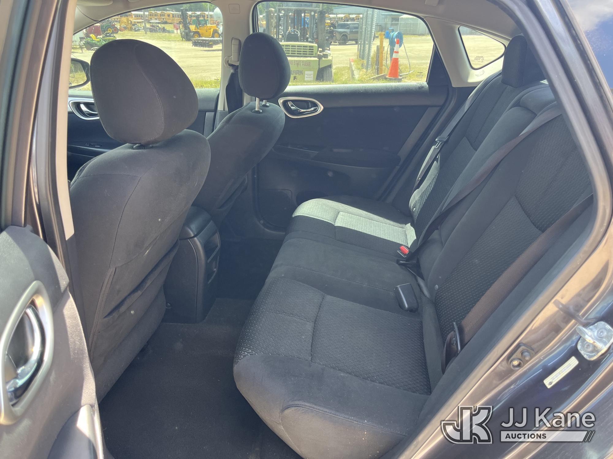 (Tampa, FL) 2013 Nissan Sentra 4-Door Sedan Runs & Moves) (Mold Smell Inside, Body Damage) (FL Resid