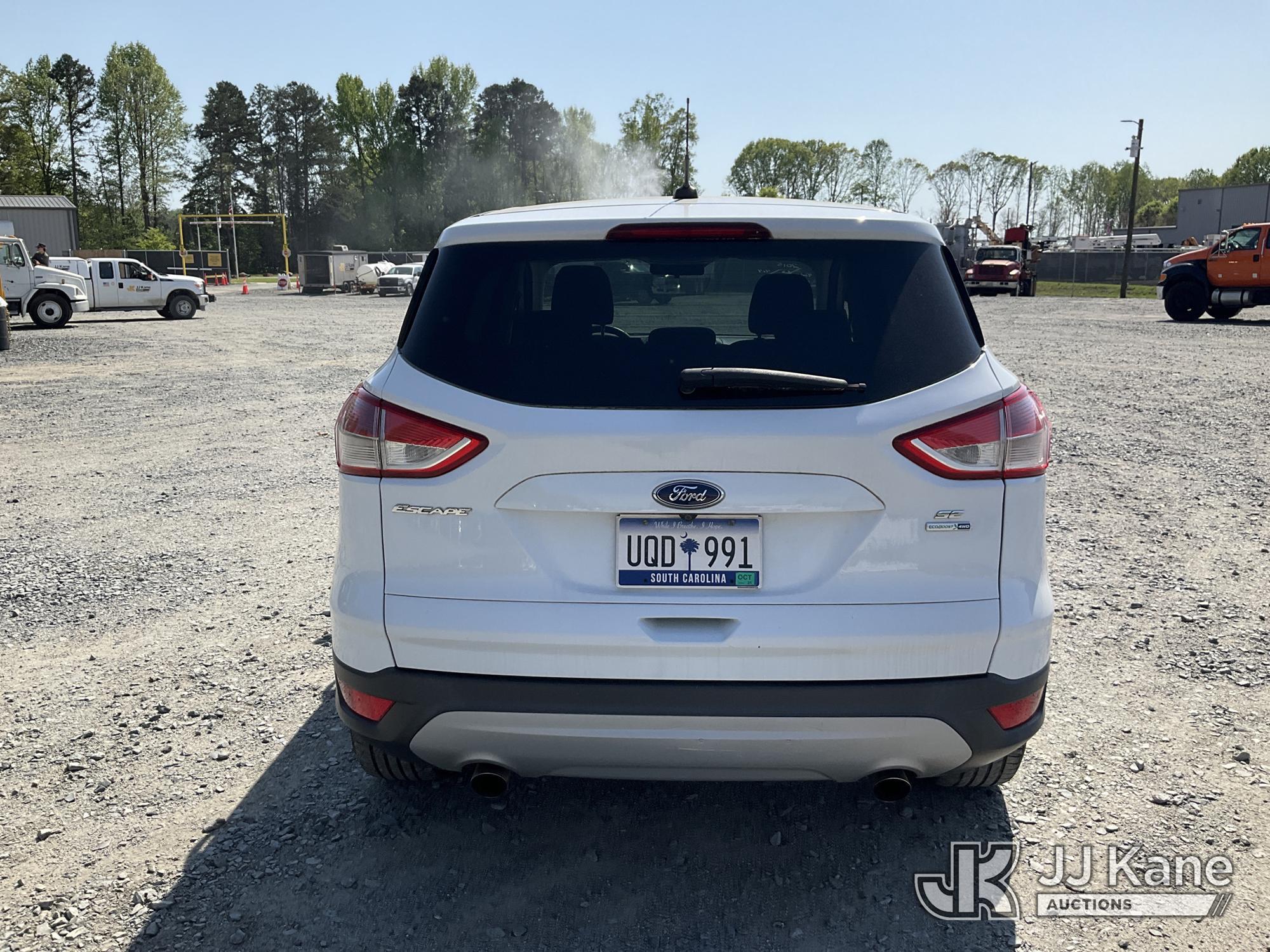 (China Grove, NC) 2015 Ford Escape 4x4 4-Door Sport Utility Vehicle Runs & Moves) (Engine Light On,