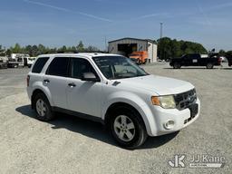 (China Grove, NC) 2011 Ford Escape 4x4 4-Door Sport Utility Vehicle Runs & Moves) (Body/Paint Damage