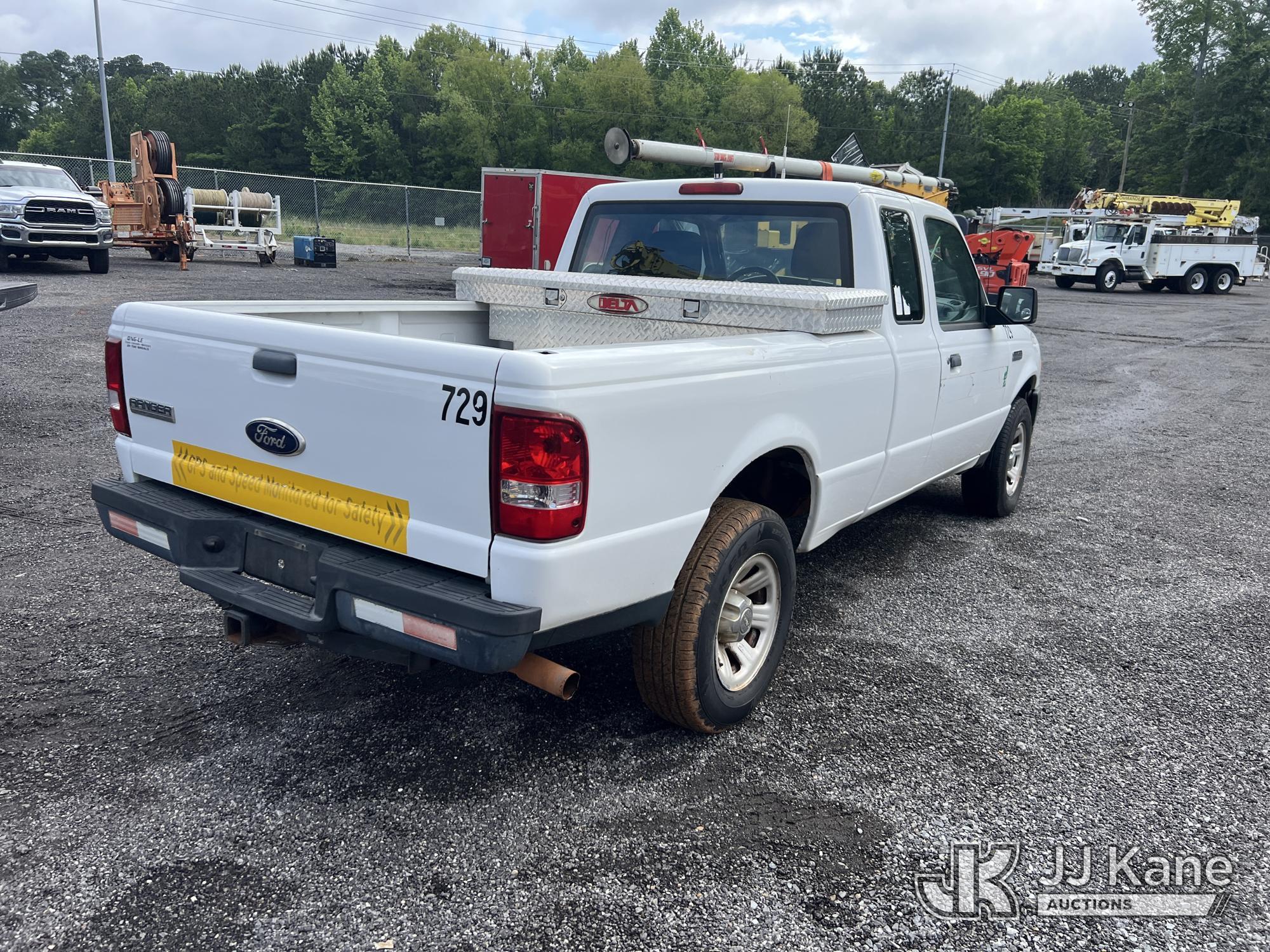 (Albertville, AL) 2011 Ford Ranger Extended-Cab Pickup Truck, (Municipality Owned) Runs & Moves) (Ju