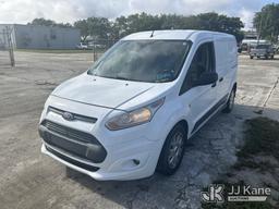 (Riviera Beach, FL) 2017 Ford Transit Connect Mini Cargo Van Runs & Moves) (Paint Damage) (FL Reside