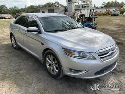 (Ocala, FL) 2012 Ford Taurus 4-Door Sedan Runs & Moves) (Jump To Start, Minor Body Damage, Paint Dam