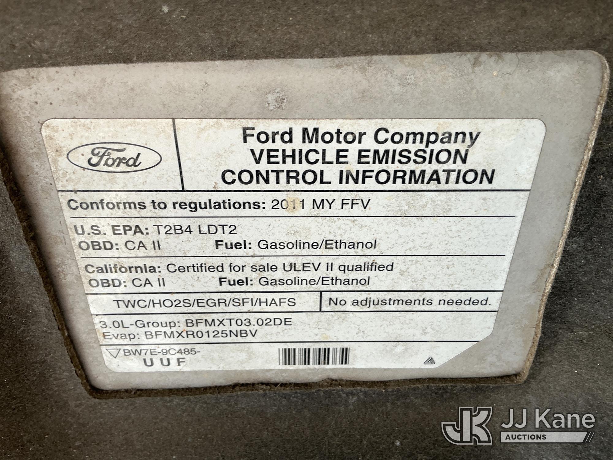 (China Grove, NC) 2011 Ford Escape 4x4 4-Door Sport Utility Vehicle Runs & Moves) (Body/Paint Damage