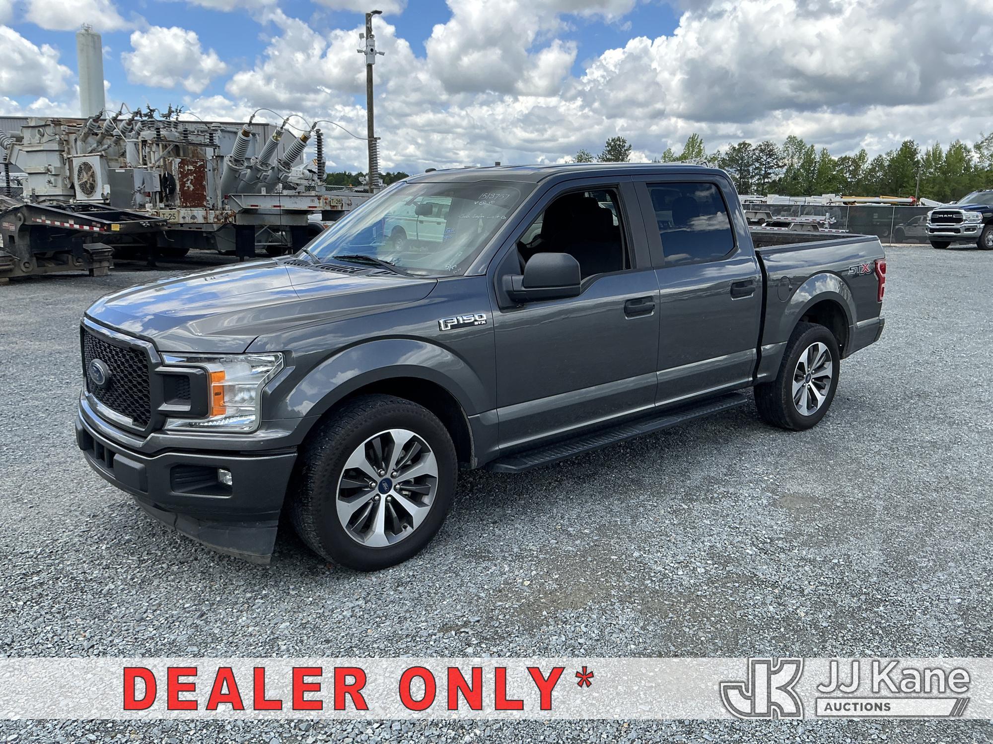 (China Grove, NC) 2019 Ford F150 Crew-Cab Pickup Truck Runs & Moves) (Check Engine Light On) (Seller