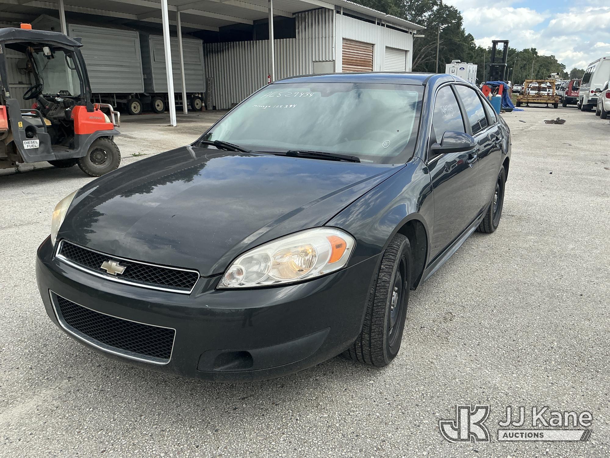 (Tampa, FL) 2016 Chevrolet Impala Limited 4-Door Sedan State of FL Unit)(Runs & Moves)(Jump To Start