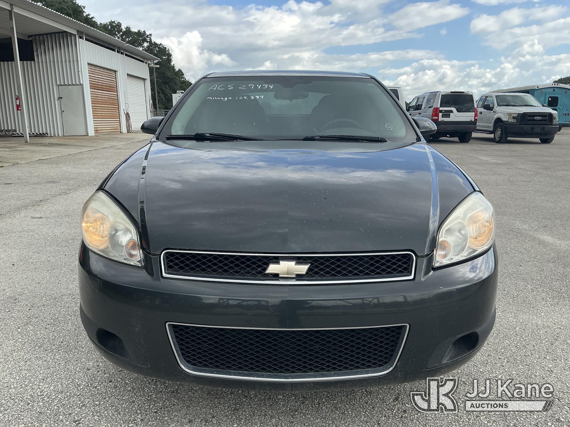 (Tampa, FL) 2016 Chevrolet Impala Limited 4-Door Sedan State of FL Unit)(Runs & Moves)(Jump To Start