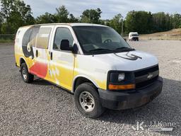 (Verona, KY) 2007 Chevrolet Express 2500 Cargo Van Not Running, Condition Unknown) (Side Doors Damag