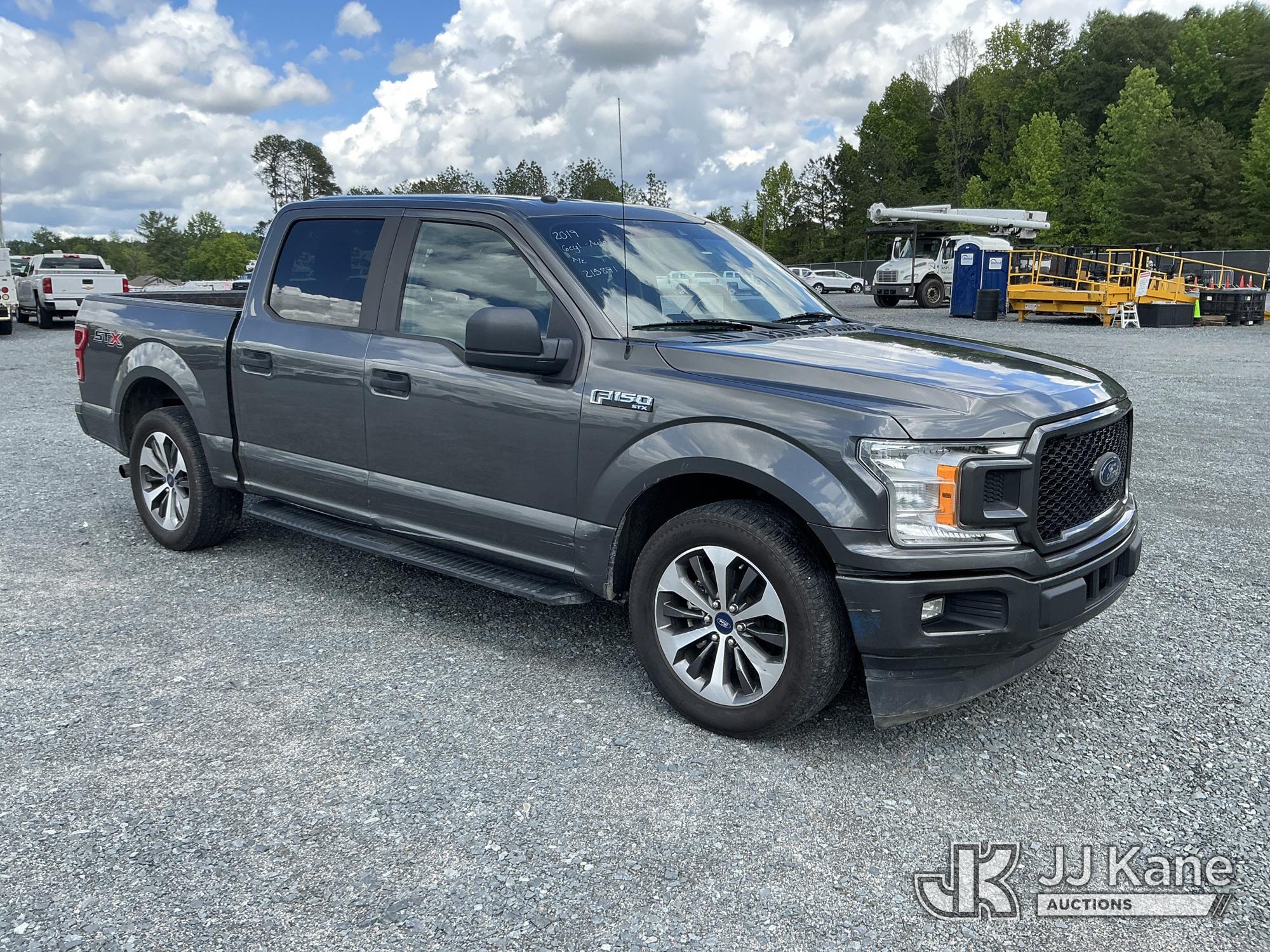 (China Grove, NC) 2019 Ford F150 Crew-Cab Pickup Truck Runs & Moves) (Check Engine Light On) (Seller