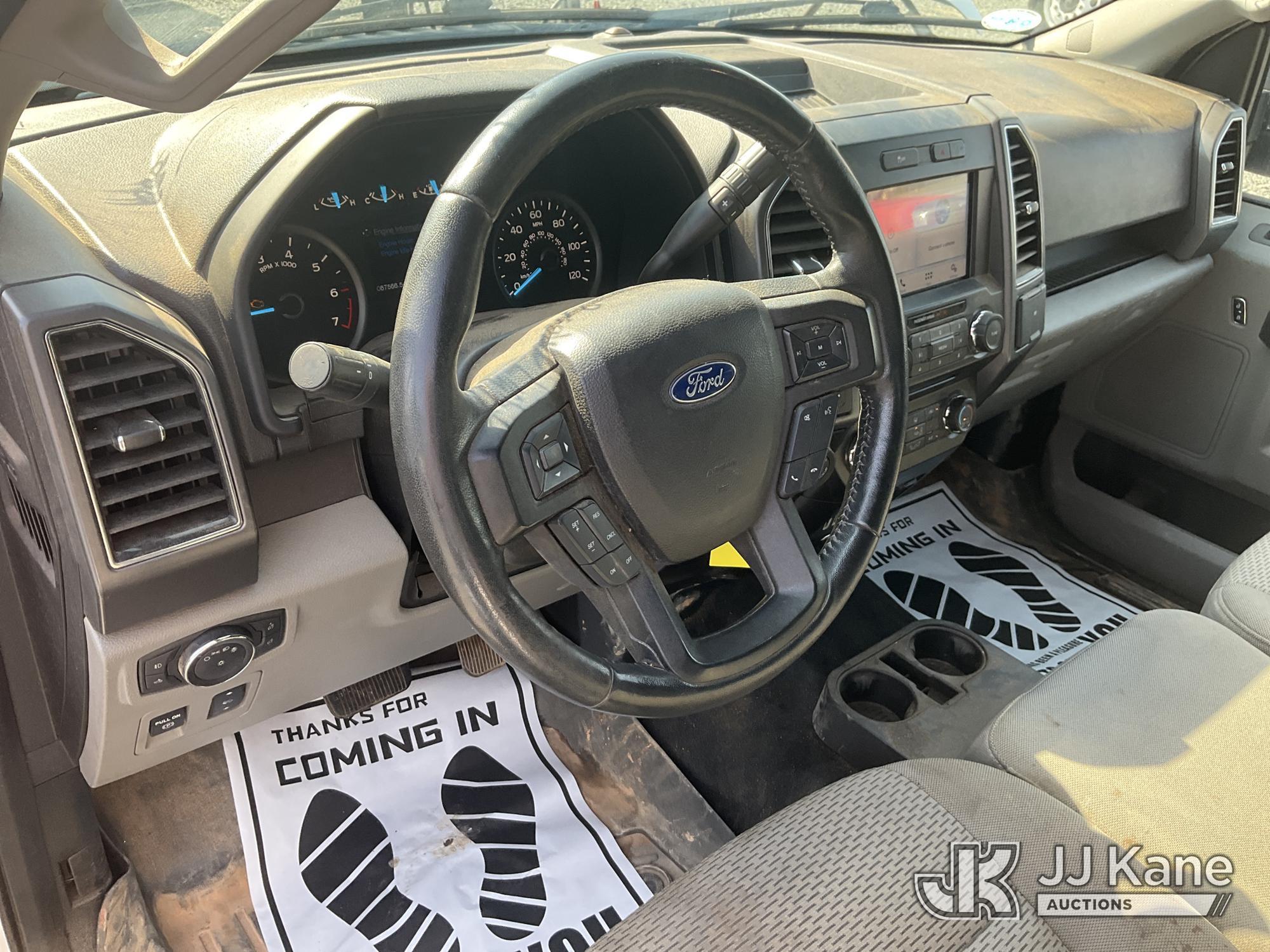 (China Grove, NC) 2018 Ford F150 Extended-Cab Pickup Truck Runs & Moves) (Jump To Start, Check Engin