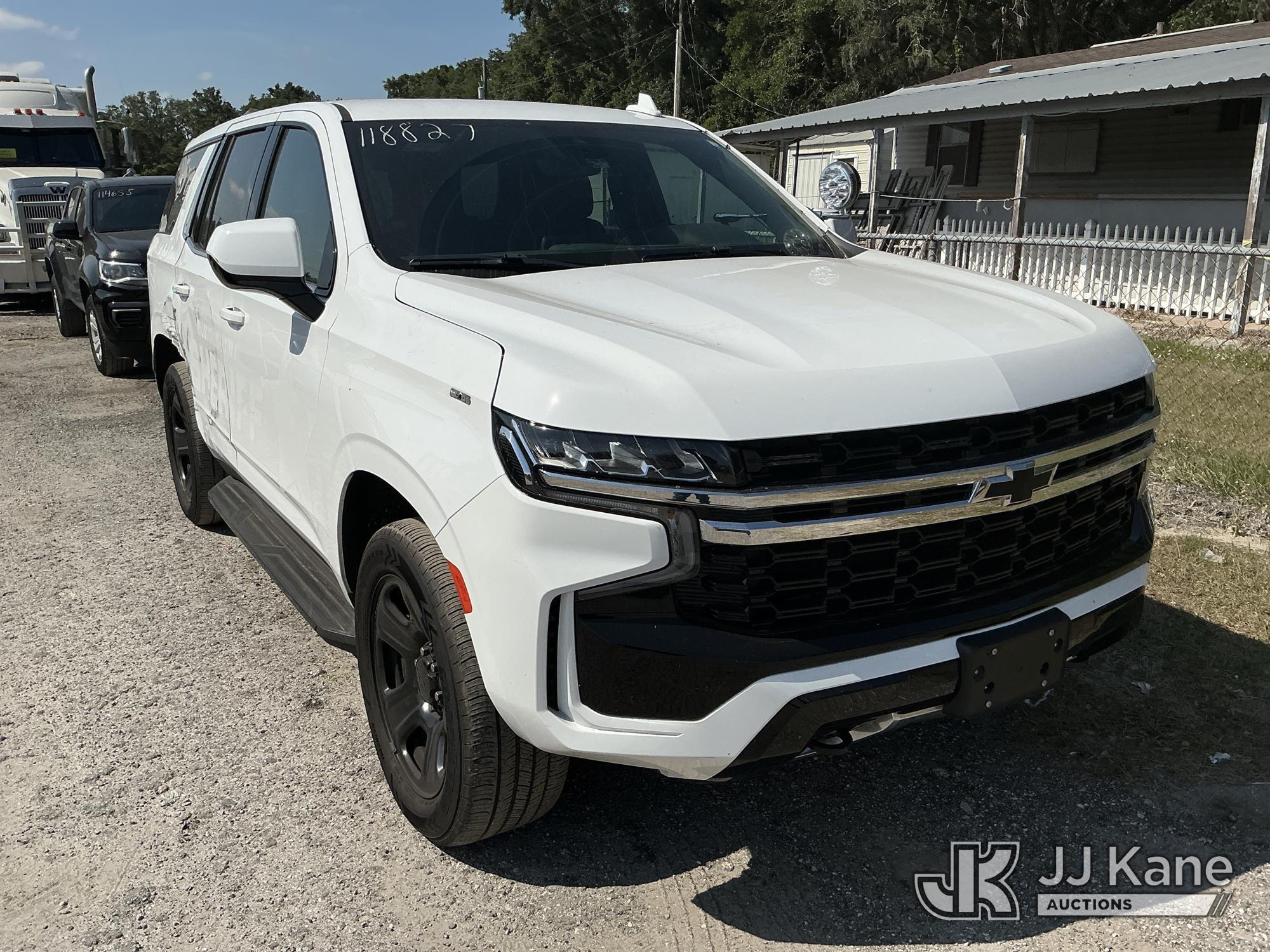 (Tampa, FL) 2023 Chevrolet Tahoe 4-Door Sport Utility Vehicle, Former Police Vehicle Hillsborough Co