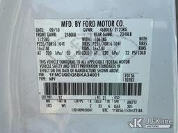 (China Grove, NC) 2011 Ford Escape 4x4 4-Door Sport Utility Vehicle Runs & Moves) (Body/Paint Damage