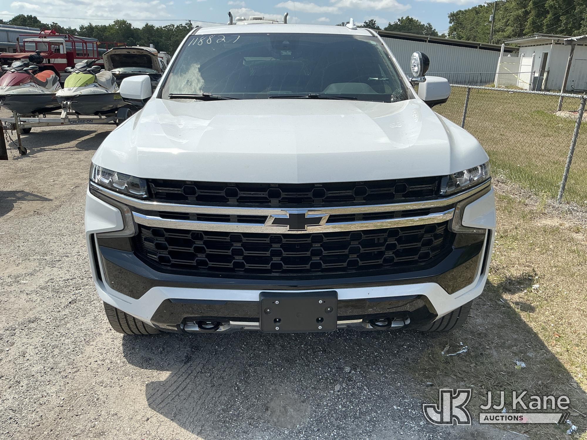 (Tampa, FL) 2023 Chevrolet Tahoe 4-Door Sport Utility Vehicle, Former Police Vehicle Hillsborough Co